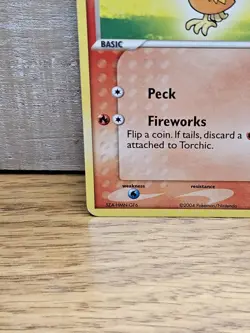 Torchic 73/109 EX Ruby & Sapphire Non-Holo Pokemon Card TCG - Image 5
