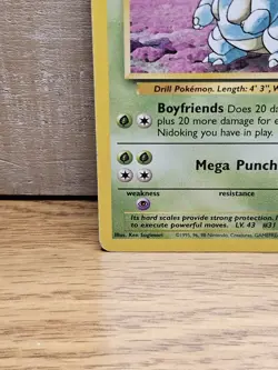 Nidoqueen 23/64 Jungle Non-Holo Rare Vintage Pokemon Card TCG - Image 5