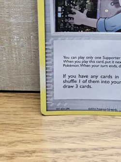 Bill's Maintenance 87/112 FireRed & LeafGreen Reverse Holo Pokemon Card TCG - Image 5