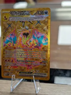 Pokemon TCG Charizard EX Holo Card Sv03: Obsidian Flames 228/197 Free Shipping! - Image 4