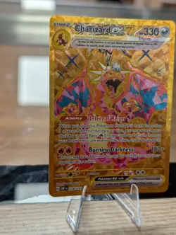 Pokemon TCG Charizard EX Holo Card Sv03: Obsidian Flames 228/197 Free Shipping! - Image 5
