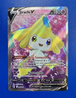 Pokemon TCG Jirachi v Astral Radiance Holo Card 170/189 Full Art Ultra Rare NM - Image 1