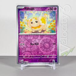 Pokemon TCG Card - Fidough 38/91 Reverse Holo | Common | 2024 Paldean Fates | NM - Image 1