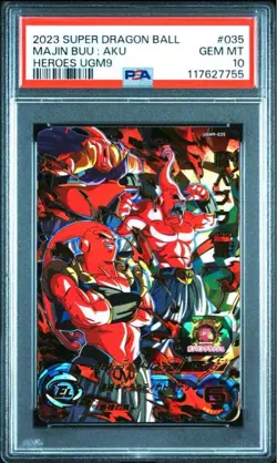 PSA 10 Gohan Buu Sequential Number Set Super Dragon Ball Heroes Card Japanese - Image 4