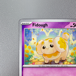 Pokemon TCG Card - Fidough 38/91 Common | 2024 Paldean Fates | NM/Mint - Image 3