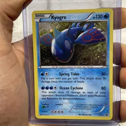 Pokemon Kyogre Holo XY51 Black Star Promo - XY Promos - Near Mint NM 2015 Card - Image 1