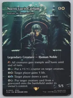 Noctis Lucis Caelum 0023 ~ **Showcase** Rare MTG Final Fantasy Mint - Image 1