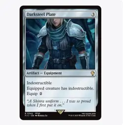 Darksteel Plate #342 | NM | Final Fantasy Commander FIC | Magic MTG - Image 1