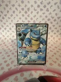 Pokemon SV151 Scarlet & Violet Blastoise EX 184/165 Ultra Rare Holo - Image 1