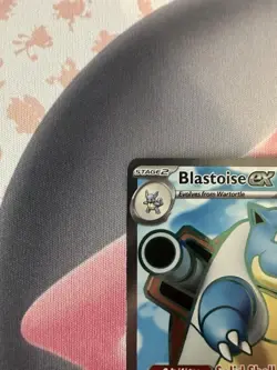 Pokemon SV151 Scarlet & Violet Blastoise EX 184/165 Ultra Rare Holo - Image 4