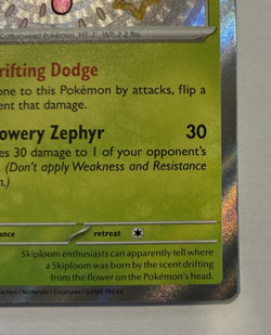 Skiploom Paldean Fates #97/91 Shiny Rare Pokemon 2024 LP - Image 3