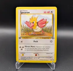 Spearow - 1st Edition - 62/64 Jungle - LP - Pokemon TCG WOTC - Image 1