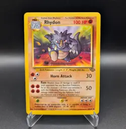Rhydon - 45/64 Jungle - LP - Pokemon TCG WOTC Vintage - Image 1