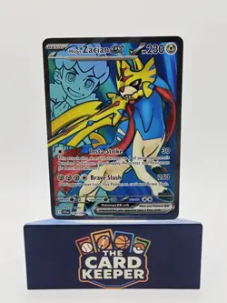 Pokemon Hops Zacian EX 176/159 Journey Together ULTRA RARE FULL ART - Image 1