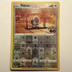 Pidove 061/078 Pokemon GO Reverse Holo - Image 1