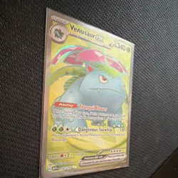 Pokemon Venusaur EX 182/165 Scarlet & Violet 151 Ultra Rare Full Art Holo 2023 - Image 3