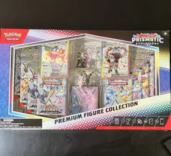 Pokemon Prismatic Evolutions Premium Figure Collection Umbreon Espeon Sealed - Image 1