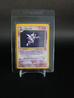1999 Pokemon Fossil Haunter Holo Rare 6/62 LP - Image 1