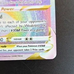 Pokemon Mewtwo VSTAR Secret Rare Holo 079/078 Pokemon GO - Image 3
