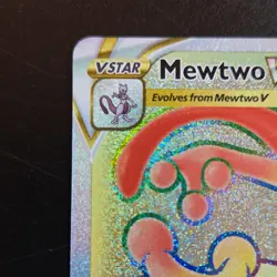 Pokemon Mewtwo VSTAR Secret Rare Holo 079/078 Pokemon GO - Image 4