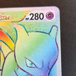 Pokemon Mewtwo VSTAR Secret Rare Holo 079/078 Pokemon GO - Image 5