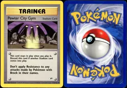 Pewter City Gym 115/132 UC Gym Heroes Pokemon LP - Image 1