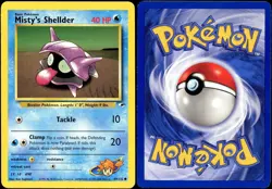Misty's Shellder 89/132 C Gym Heroes Pokemon LP - Image 1