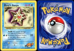 Misty's Staryu 90/132 C Gym Heroes Pokemon LP - Image 1