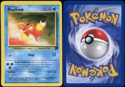 Magikarp 47/82 UC Team Rocket Pokemon LP - Image 1
