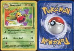 Weepinbell 48/64 UC Jungle Pokemon LP - Image 1