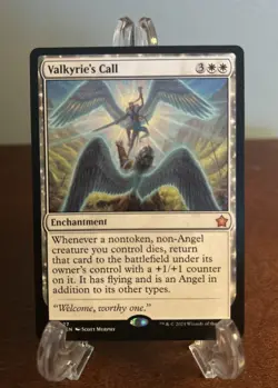 MTG Valkyrie's Call Regular Foundations #0027 FDN Magic The Gathering - Image 1