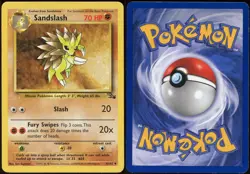 Sandslash 41/62 UC Fossil Pokemon LP - Image 1