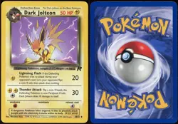 Dark Jolteon 38/82 UC Team Rocket Pokemon LP - Image 1