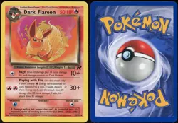 Dark Flareon 35/82 UC Team Rocket Pokemon LP - Image 1