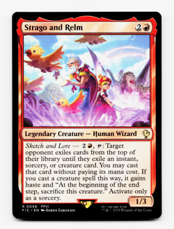 Strago and Relm [Commander: Final Fantasy] MTG Magic - NM/M 🔥 - Image 3