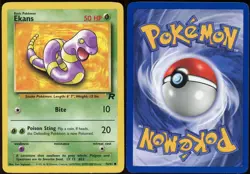 Ekans 56/82 C Team Rocket Pokemon LP - Image 1