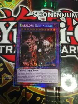 Yu-Gi-Oh! TCG Darklord Eveningstar Starlight Rare BPRO-EN036 - Image 1