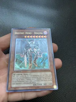 Destiny Hero - Dogma Ultimate Rare 1st Edition POTD-EN014 LP Yugioh - Image 2