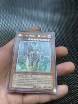 Destiny Hero - Dogma Ultimate Rare 1st Edition POTD-EN014 LP Yugioh - Image 3