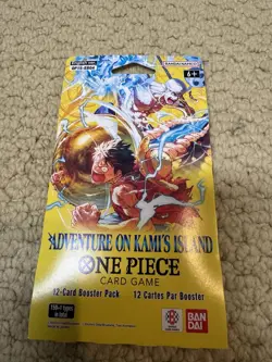 English One Piece OP15 Adventure On Kami’s Island Booster Pack 12 Cards - Image 1