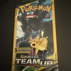 Pokemon Team Up 3-Card (Booster Pack) x4 - Image 1