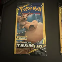 Pokemon Team Up 3-Card (Booster Pack) x4 - Image 2
