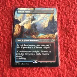 Magic: The Gathering Steam Vents Land Card Lot ECL 2020 English R 348 - Image 1