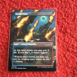 Magic: The Gathering Steam Vents Land Card Lot ECL 2020 English R 348 - Image 2