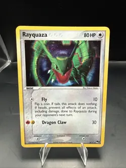 Pokemon TCG Rayquaza Holo Rare Card 3/17 Pop Series 1 Promos - Image 2