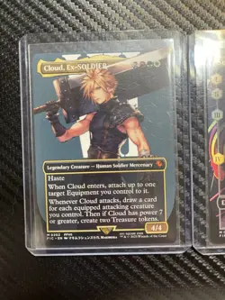 MTG Final Fantasy Bundle Of 3 Cards. Cloud, Bahamut Foil, Y’shtola Foil - Image 2