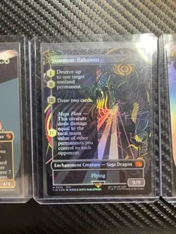 MTG Final Fantasy Bundle Of 3 Cards. Cloud, Bahamut Foil, Y’shtola Foil - Image 3