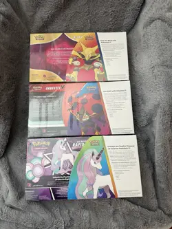 2021 Rapidash, Alakazam, & Orbeetle V Sealed Boxes + 18 Promo Cards Complete Set - Image 2