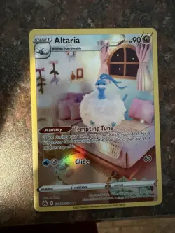 Pokemon TCG Altaria Crown Zenith Galarian Gallery Holo Ultra Rare Card GG19/GG70 - Image 1