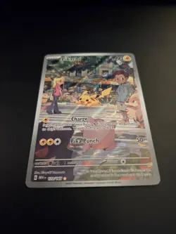 Pokemon Pikachu TCG Holo Card 173/165 Scarlet & Violet 151 Series - Image 1